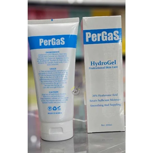 ژل هیدرودرمی آبرسان هیدرودرمی پرگاس حجم 200 میلی لیترPergas Hydroderm